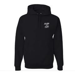 BLACK IS A VIBE HOODIE SMALL LOGO (MEN’S)
