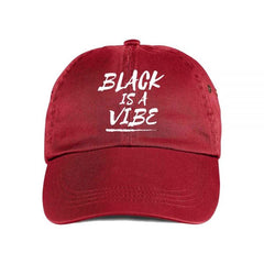 BLACK IS A VIBE DAD HAT