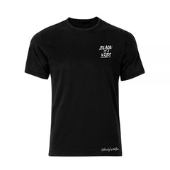 BLACK IS A VIBE TEE SMALL LOGO (UNISEX)