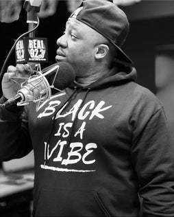 BLACK IS A VIBE HOODIE (UNISEX)