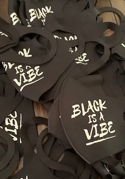 Black is a Vibe Fashion Mask