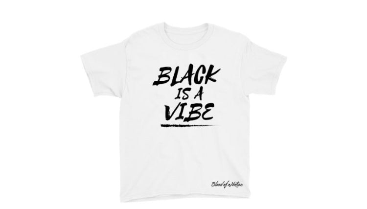 BLACK IS A VIBE TODDLER TEE
