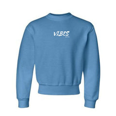 VIBES DON’T LIE CREW NECK SMALL LOGO (WOMEN’S)