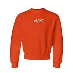 VIBES DON’T LIE CREW NECK SMALL LOGO (WOMEN’S)