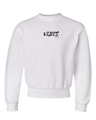 VIBES DON’T LIE CREW NECK SMALL LOGO (WOMEN’S)