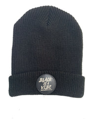Black is a Vibe Beanie Hat (unisex)