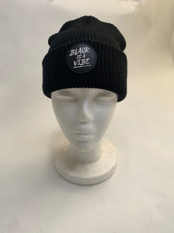 Black is a Vibe Beanie Hat (unisex)