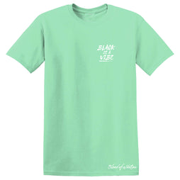 BLACK IS A VIBE TEE SMALL LOGO (UNISEX)