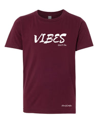 VIBES DON’T LIE TEE (UNISEX)